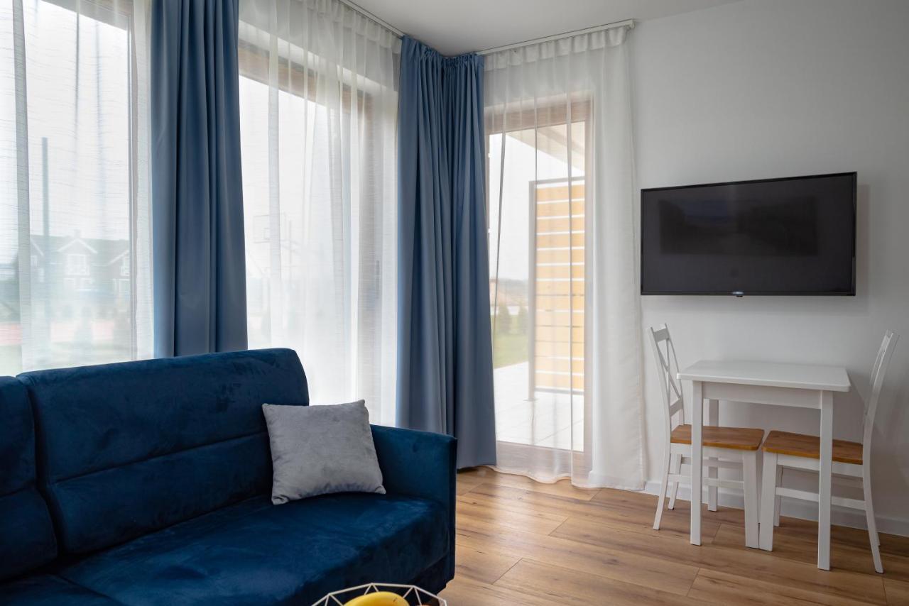 Apartament "Blu10" Z Basenem Sarbinowo Kültér fotó