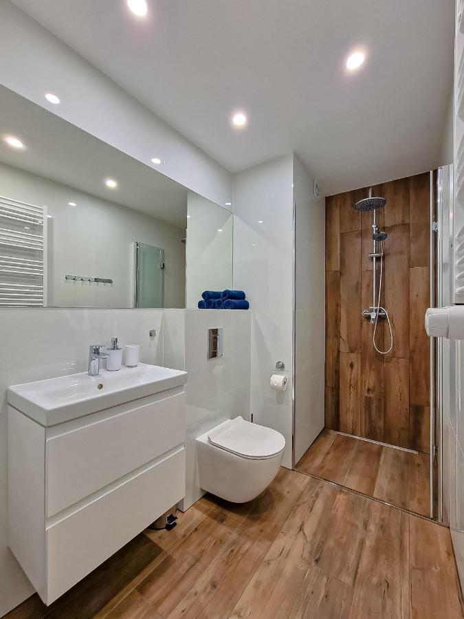 Apartament "Blu10" Z Basenem Sarbinowo Kültér fotó