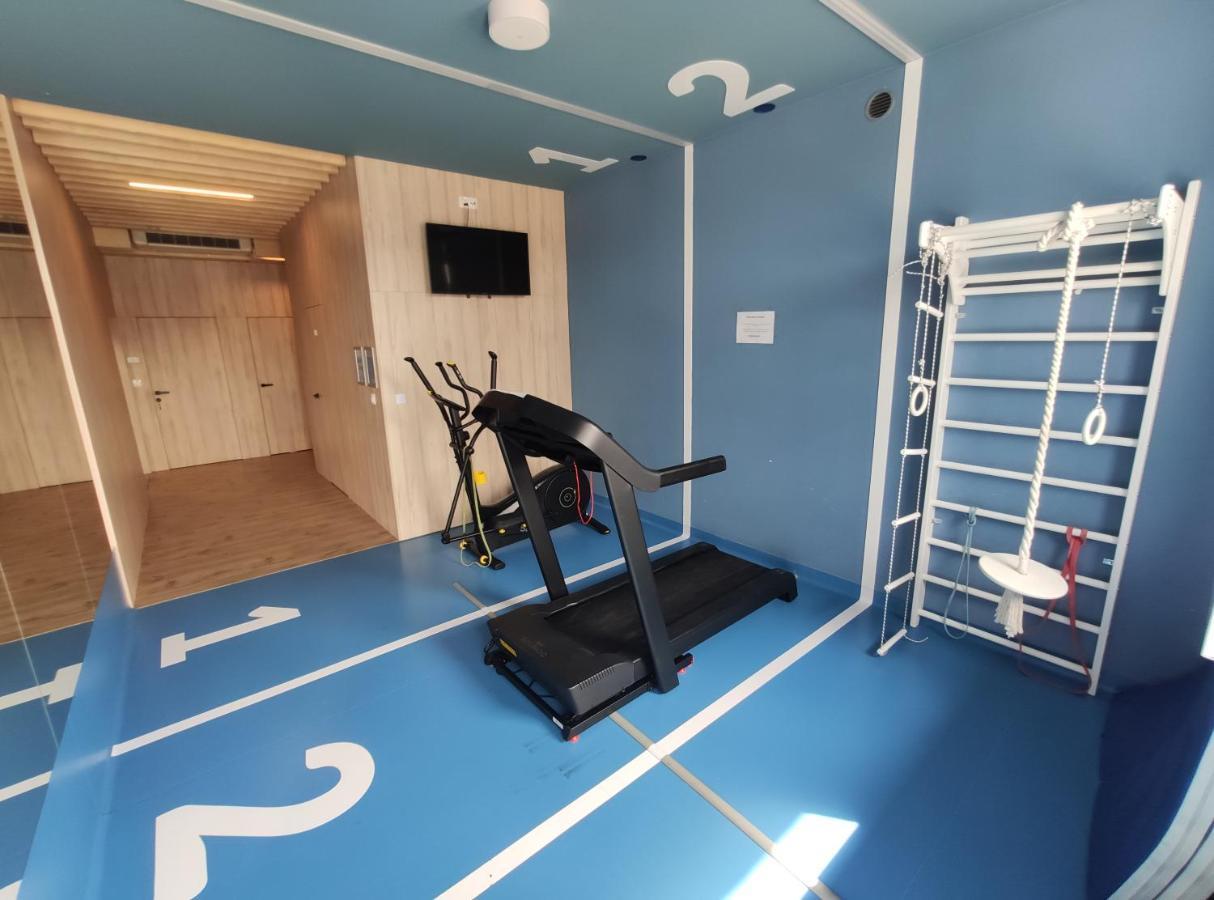 Apartament "Blu10" Z Basenem Sarbinowo Kültér fotó